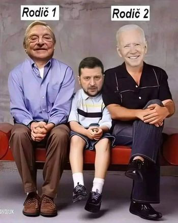 Zelenský s rodičimi